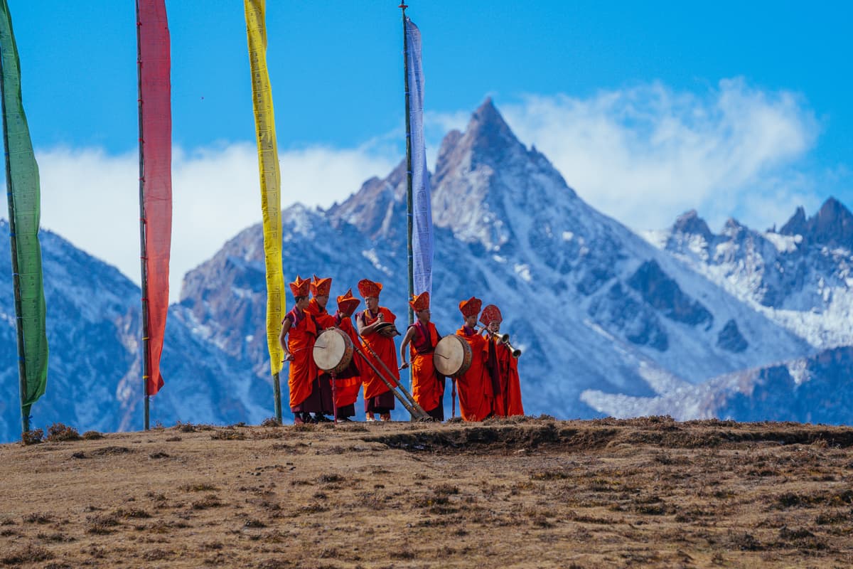 the highland festival in bhutan