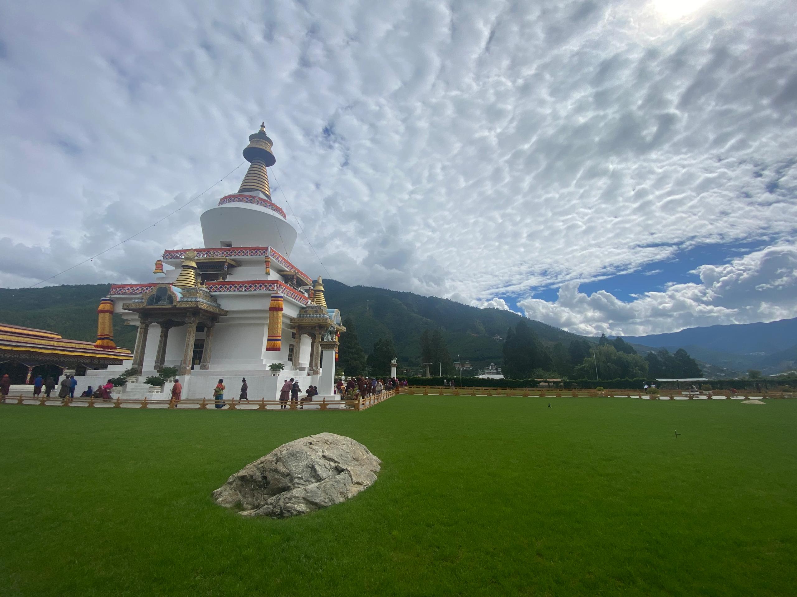 The Buddha Dordenma statue overlooking Thimphu, Bhutan